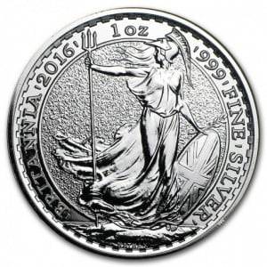 1 Ounce Silver Britannia Miscellaneous Years
