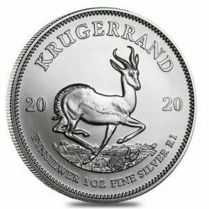 2020 South African Krugerrand 1oz Silver Coin