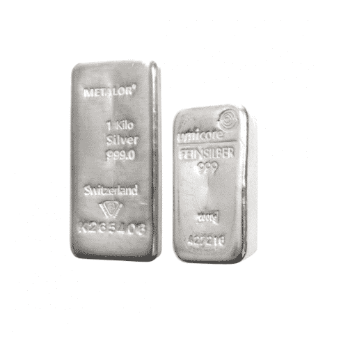 1 kilo best value silver bar