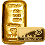 Buy Gold bars Online UK