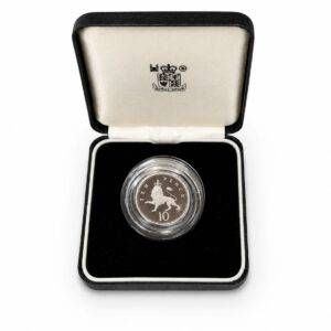 1992 Royal Mint Ten Pence Silver Proof Coin