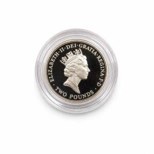 1994 Silver Proof Piedfort Two-Pound Bank of England Tercentenary