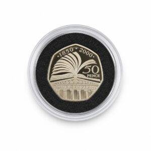 2000 Silver Proof Fifty Pence Coin