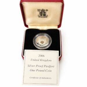 2006 United Kingdom Silver Proof Piedfort One Pound Coin