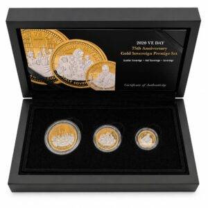 2020 VE Day 75th Anniversary Gold Sovereign Prestige Set