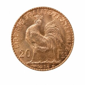 French 20 Franc Gold Coin