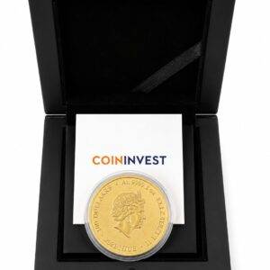 Gold Bitcoin collectible coin