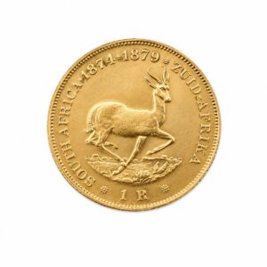 South African 1 Rand Gold Coin